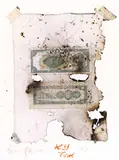 Cai Guo-Qiang, Golden Yuan Bills – Numinous Talismans