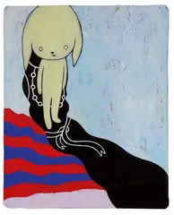 Maiko Kobayashi, A Black Dress, 2019, Oil on canvas
