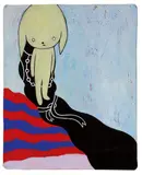Maiko Kobayashi, A Black Dress, 2019, Oil on canvas