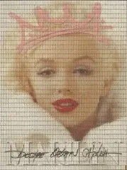 Desire Obtain Cherish, Marilyn Crown, 2015, 3000 Individually wrapped pills encased in plexiglass, ed. 1/3