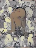 Jia Gang, Every One Speaks His Own Words, 2007, Oil on canvas