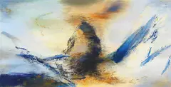 Excursion by Chihung Yang, 2012, Acrylic on canvas, sold Dec 2018