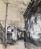 Lu Hao, Home in Memory No. 12, 2006, Oil on canvas