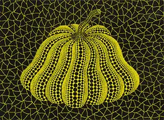 Yayoi Kusama, Pumpkin, 1995, Acrylic on canvas