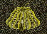 Yayoi Kusama, Pumpkin, 1995, Acrylic on canvas