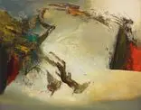 Chihung Yang, Circulation of Nature, 1994, Oil on canvas