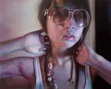 Lo Chan-Peng, Journal of Strawberry Generation 24, 2009, Oil on canvas