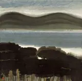Lin Fengmian, Mountain Sunset