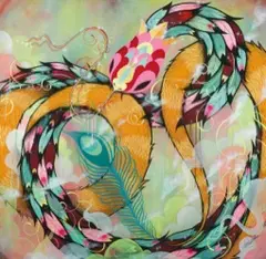 SupaKitch, SupaSssnake, 2013, Acrylic on canvas