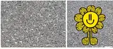 Sam Cox, Doodle Party ; Yellow Flower   (a set of 2), 2018 ; 2019, Screenprint, ed. 32/150 ; 37/100
