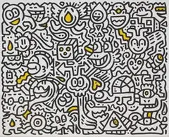 Zap City by Sam Cox, 2019, Acrylic on canvas, sold Dec 2020