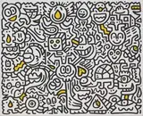 Sam Cox, Zap City, 2019, Acrylic on canvas