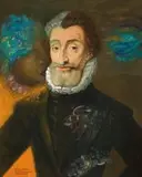 Fu Ching-Li, The Portrait of Henri IV (Roi de France), 2012, Oil on canvas