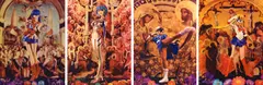 Hung Tung-lu, Pretty Solider: Sailor Moon, Lynn Minmay, Street Fighter: Chun Li, Evangelion: Ajanami Rei, 1999, Digital print on photographic paper, edition no. 6/8