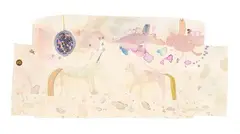Tomoko Nagai, Glittering Land, 2010, Mixed media on paper