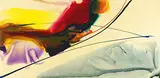 Phenomena Arch Bow East by Paul Jenkins, 1968, Acrylic on canvas, sold Dec 2017