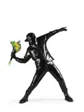 Banksy - Flower Bomber (Black) by Sync x Medicom Toy x Brandalism, 2019, Polystone, sold Dec 2019