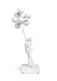 Banksy - Flying Balloons Girl (White) by Sync x Medicom Toy x Brandalism, 2018, Polystone, edition no. 224/280, sold Dec 2019