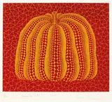 Yayoi Kusama, A Pumpkin (RY), 2004, Screenprint, ed. 35/120