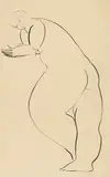 Sanyu, Sans titre, 1920-1930s, Ink on paper