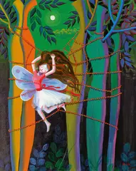 Sun Lisha, Net No. 2, 2007, Oil on canvas