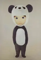 Panda by Mayuka Yamamoto, 2017, Oil on canvas, sold Jun 2022