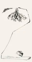 Hsu Yu-jen, Stone and Flower in Bloom, 2007, Ink on paper