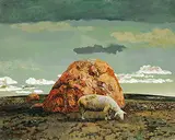 Miao Jingchang, Autumn Commences, 1994, Oil on canvas
