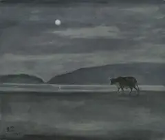 Dawn by Chen Ching-Jung, 1993, Oil on canvas, sold Dec 2013