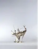 Yuyu Yang, Advent of the Phoenix I, 1970, Stainless steel, edition no. 8/20