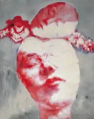 Xiao Ping, Face to Face, 2007, Oil on canvas