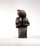 Wang Keping, Untitled, Wooden sculpture