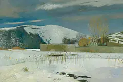 Soir d'Orage (Pyrenées) by René Genis, 1992, Oil on canvas, sold Jun 2017