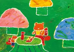 Misaki Kawai, Nature Tales, 2022, Acrylic on canvas