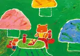Misaki Kawai, Nature Tales, 2022, Acrylic on canvas
