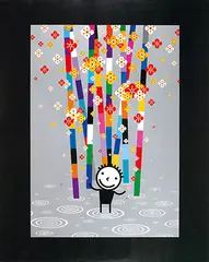 Kwon Ki Soo, Silver Forest, 2007, Acrylic on canvas