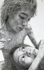 Xin Haizhou, Look, Nothing No. 8, 2007, Oil on canvas