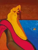 Wang Wen-ping, Hot Wave, 1998-2001, Oil on canvas