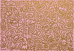 Sam Cox, Busy Business, 2019, Acrylic on canvas