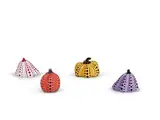 Pumpkin(a set of 4) by Yayoi Kusama, 2002, Ceramic, edition no. 32/130; 32/130; 108/130; 54/100; 107/130, sold Dec 2020