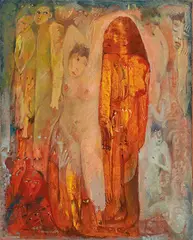 Tahiti by Fu Ching-Li, 1989, Oil on canvas, offered Jun 2016