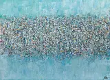 Yehan Wang, WS545, 2007, Acrylic and oil on canvas