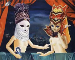 Yang Jing, My Carnival, 2005, Oil on canvas