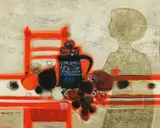 Frédéric Menguy, Presence, 1971, Oil on canvas