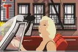 Peter Stanick, Convertible, 2016, Ink and resin varnish on aluminum