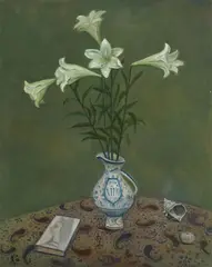 Chen Ching-Jung, Lily, Oil on canvas