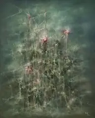 Lv Shun, Depth of Lives, 2007, Oil on canvas