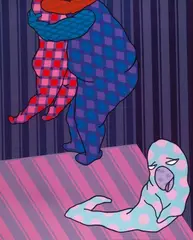 Liao Yu-an, Kiss Mark No. 2, 2007, Acrylic on canvas
