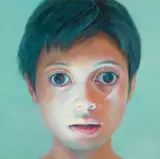 Hino Korehiko, I Saw That Light, 2014, Oil on canvas