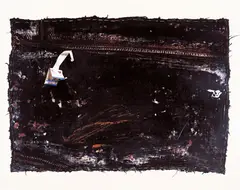 Szeto Keung, Heart, 1987, Acrylic on tarpaulin